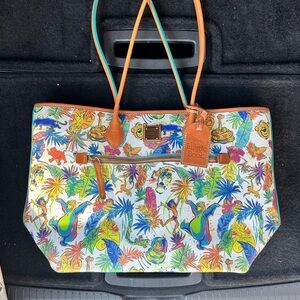 Dooney & Bourke Colorful Jungle Book Tote